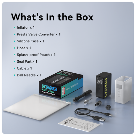 Mini compressore elettrico Cycplus AS2 Ultra Cycplus