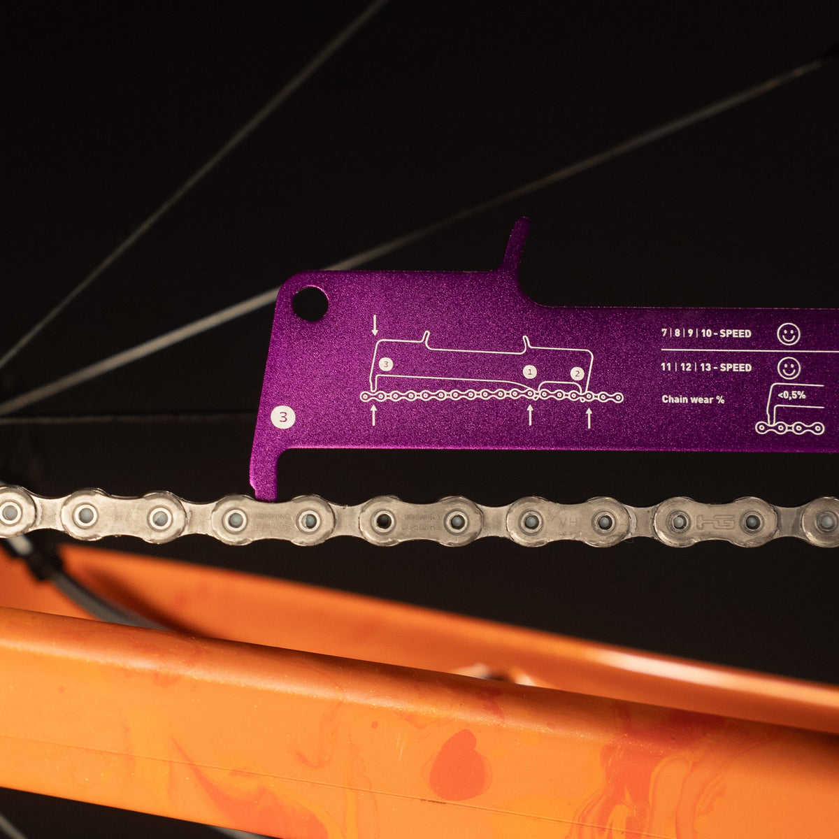 Misuratore usura catena e dischi Dynamic Double Checker Dynamic