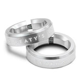 Peaty’s Collarino per manopole Monarch - Argento - F