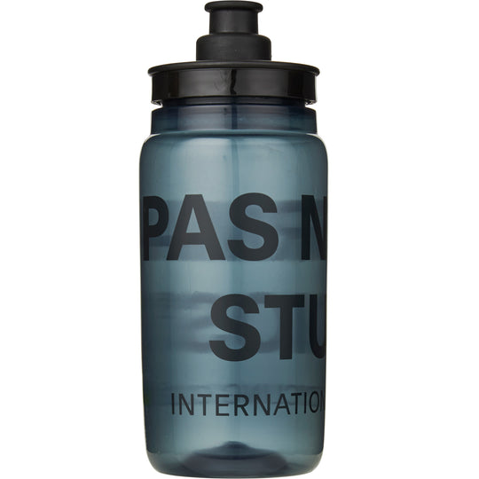 Pas Normal Studios Logo Race Water Bottle - Transparent black