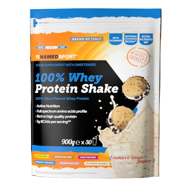Named 100% Whey Protein Shake 900g - Cookies & cream Named