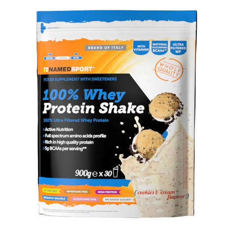 Named 100% Whey Protein Shake 900g - Cookies & cream Named
