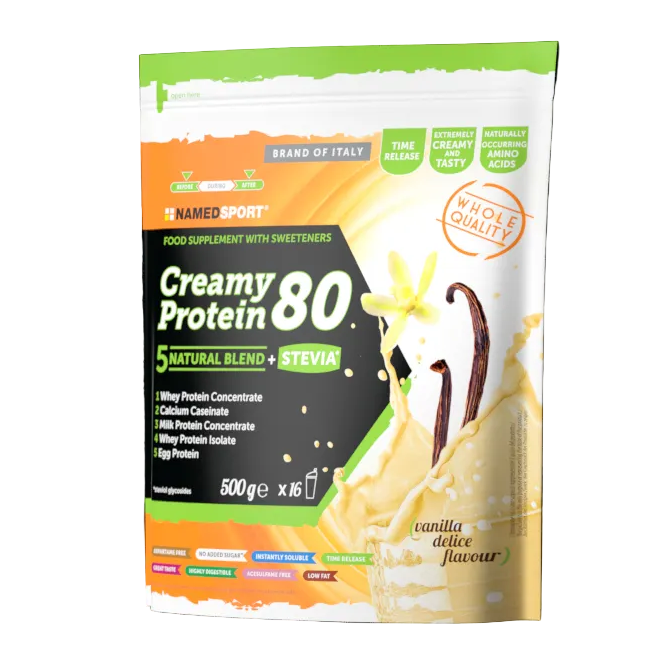 Named Creamy Protein 80 500g - Vaniglia Named