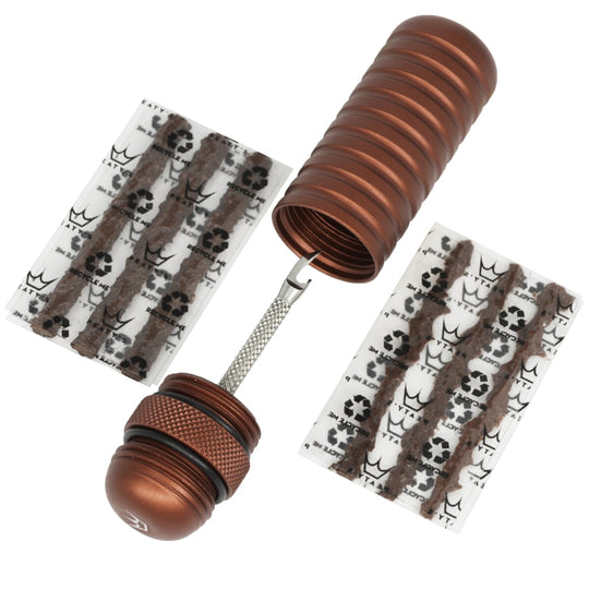 Peaty's Holeshot Tubeless Repair Kit for Handlebar - Brown