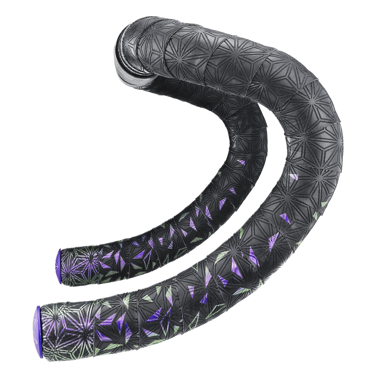 Supacaz Super Sticky Kush Handlebar Tape - Star Fade Purple Refractor