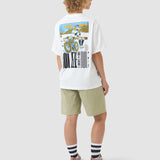 T-Shirt Cafe du Cycliste Col D'Eze - Bianco