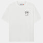 Cafe du Cycliste Col Paris T-Shirt - White