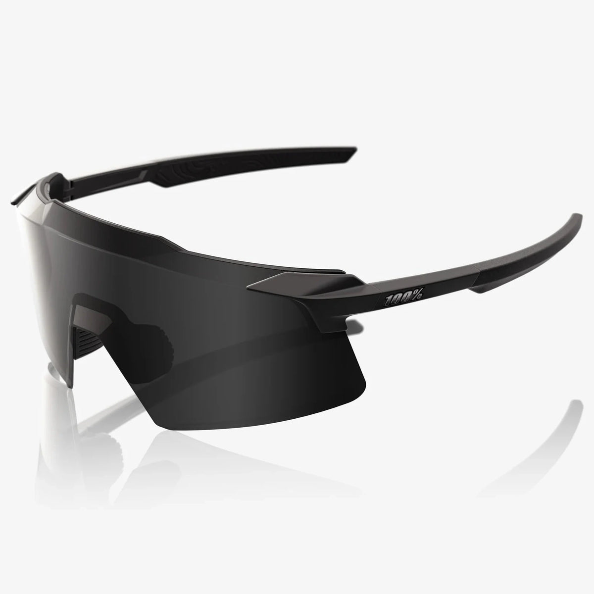 100% Aerocraft Glasses - Matte Black Mirror Black