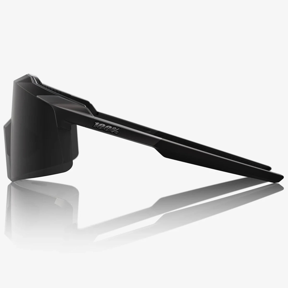 100% Aerocraft Glasses - Matte Black Mirror Black