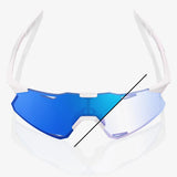 100% Hypercraft Brille - Bastille Blue Mirror Photochromic