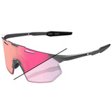 Occhiali 100% Hypercraft SQ - Gloss Light Grey Rose Gold Mirror Photochromic 100percent