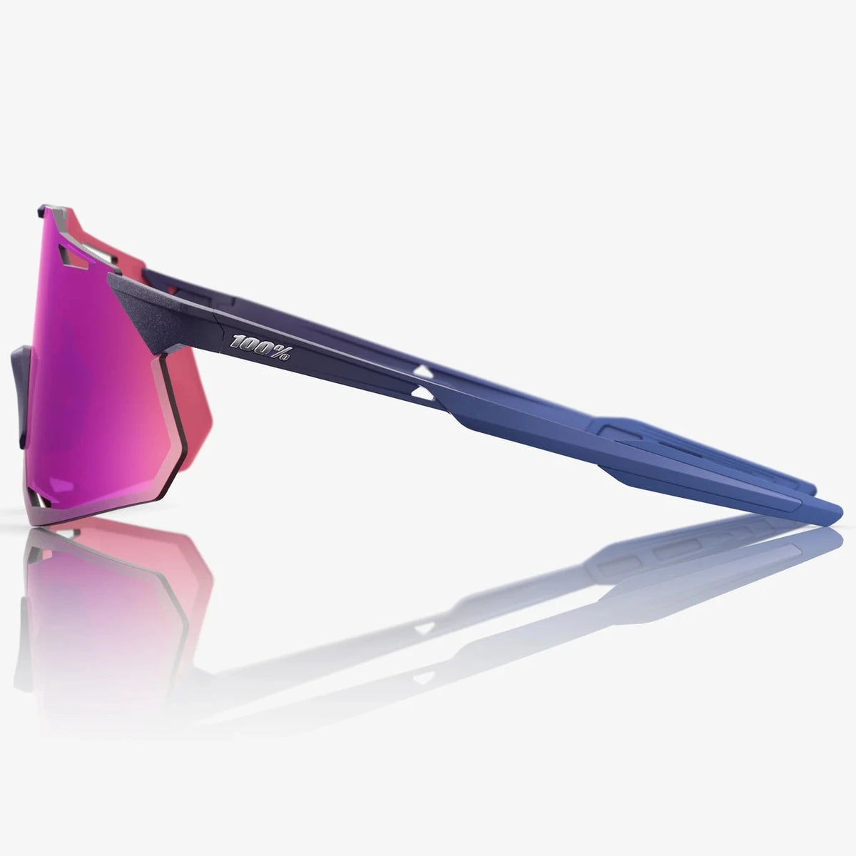 Gafas 100% Hypercraft XS - Satin Storm Metallic Purple Multilayer Mirror
