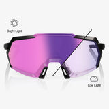 Occhiali 100% Korbin - Gloss Black Purple Mirror Photochromic 100percent