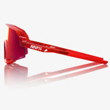 Lunettes 100% Slendale - Campari Translucent Red HiPER Fire Red