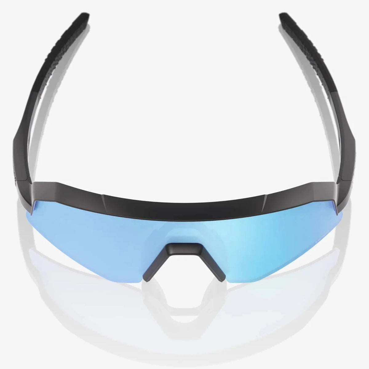 100% Slendale Youth Brille – Matte Black HiPER Blue Multilayer Mirror