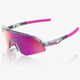 100% Slendale Youth Sunglasses - Tokyo Night Purple Mirror Multilayer