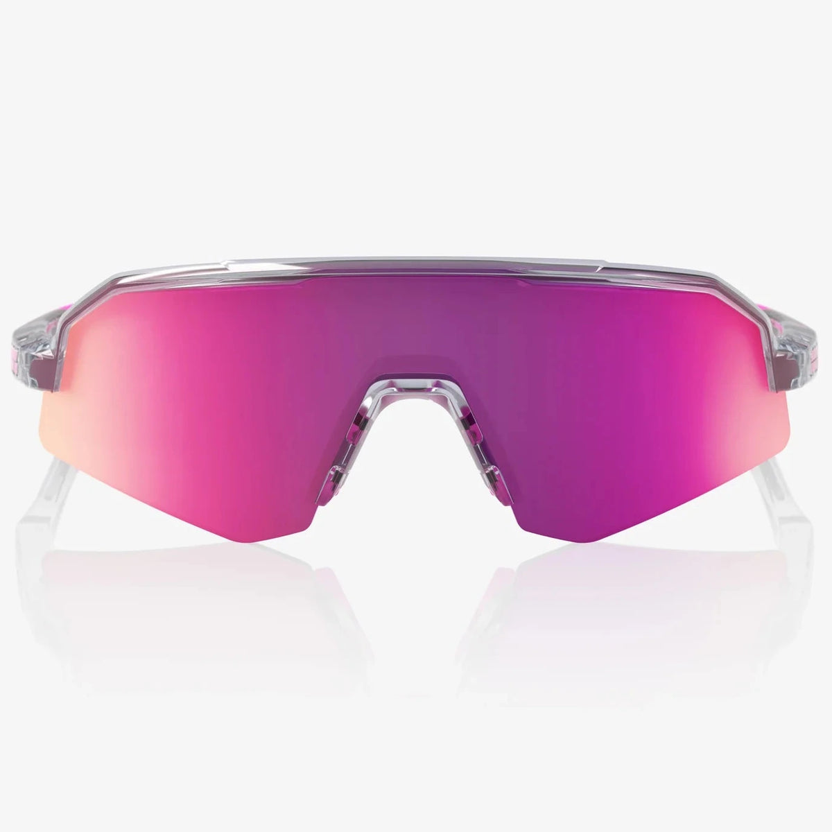 100% Slendale Youth Sunglasses - Tokyo Night Purple Mirror Multilayer