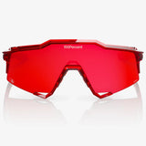 100% Speedcraft Brille - MLB Authentic Polished Translucent Red HiPER® Fire Mirror