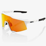 100% Speedcraft-Brille - Soft Tact Off White HiPER Red Multilayer Mirror