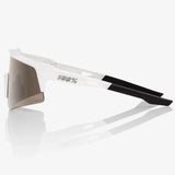 Lunettes 100% Speedcraft XS - Matte White HiPER Silver Mirror