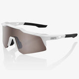 Lunettes 100% Speedcraft XS - Matte White HiPER Silver Mirror