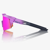100% Speedcraft XS Glasses - Toyoko HiPER Vital Pink Mirror