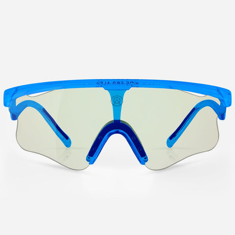 Delta Lei Glasses Alba Optics - Blue Glossy Vzum F-Lens Beetle