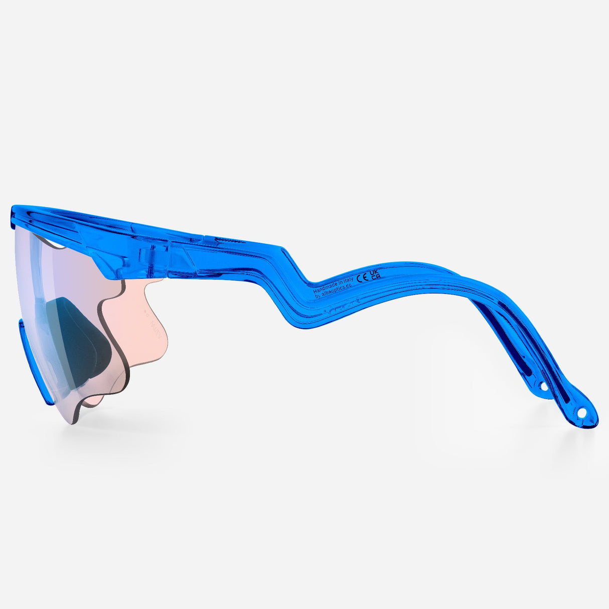 Gafas Alba Optics Delta Lei - Blue Glossy Vzum F-Lens Flamingo