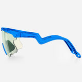 Brille Alba Optics Delta Lei - Blue Glossy Vzum F-Lens Beetle