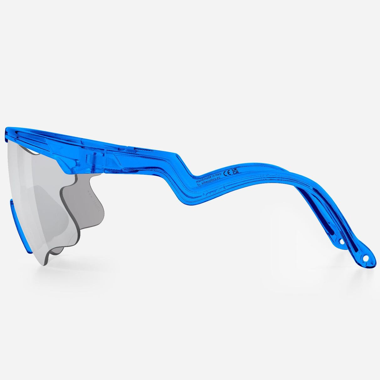 Brille Alba Optics Delta Lei - Blue Glossy Vzum Super Alu