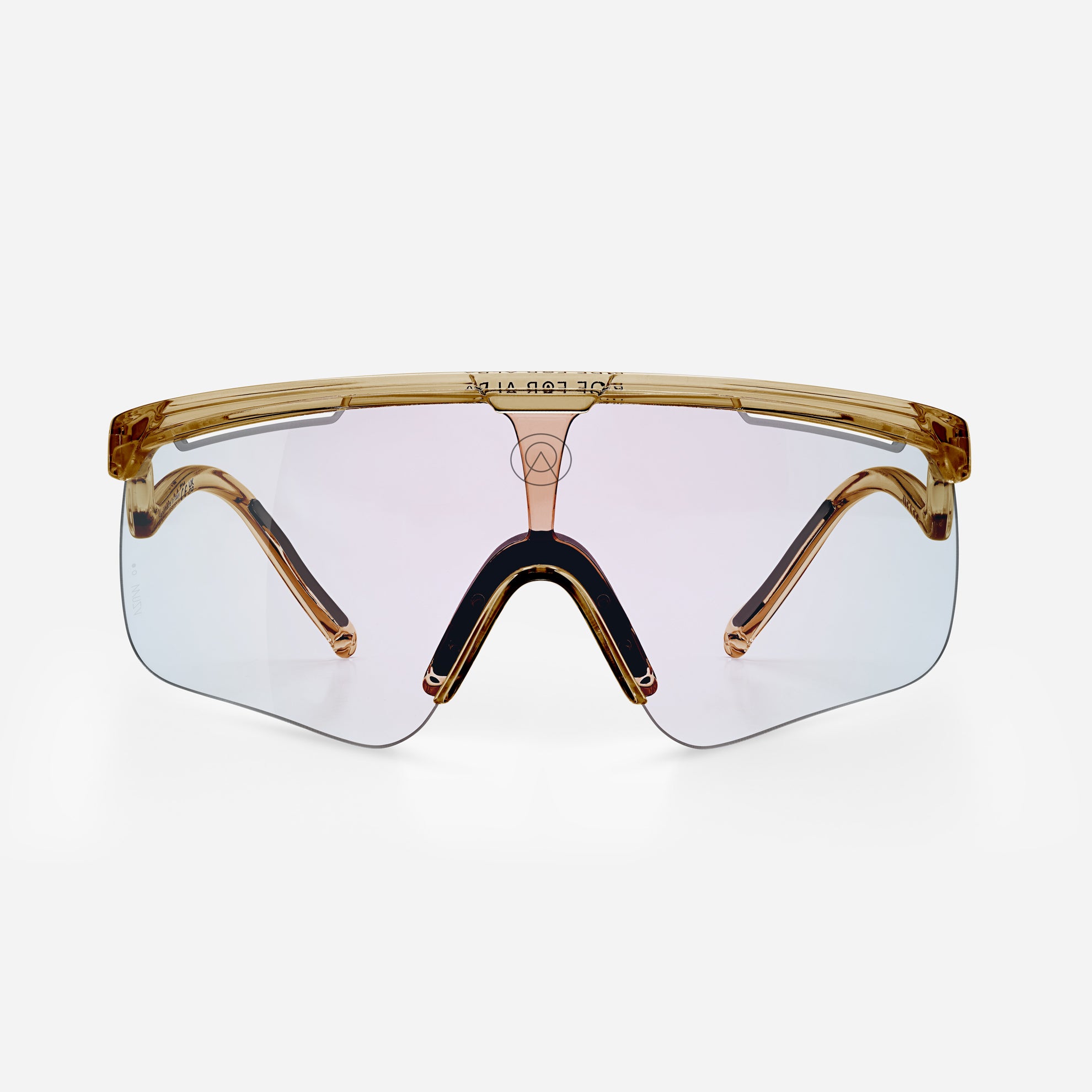 Lunettes Alba Optics Delta - Smoke Glossy Vzum F-Lens Fire