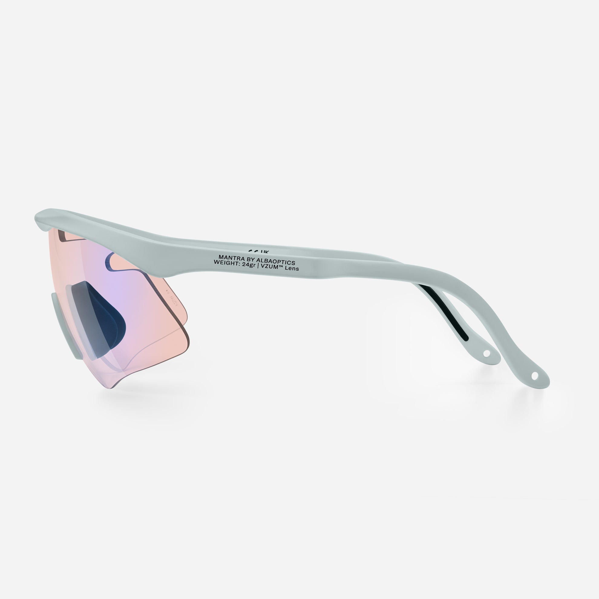 Alba Optics Mantra Glasses - Ice Vzum F-Lens Flamingo