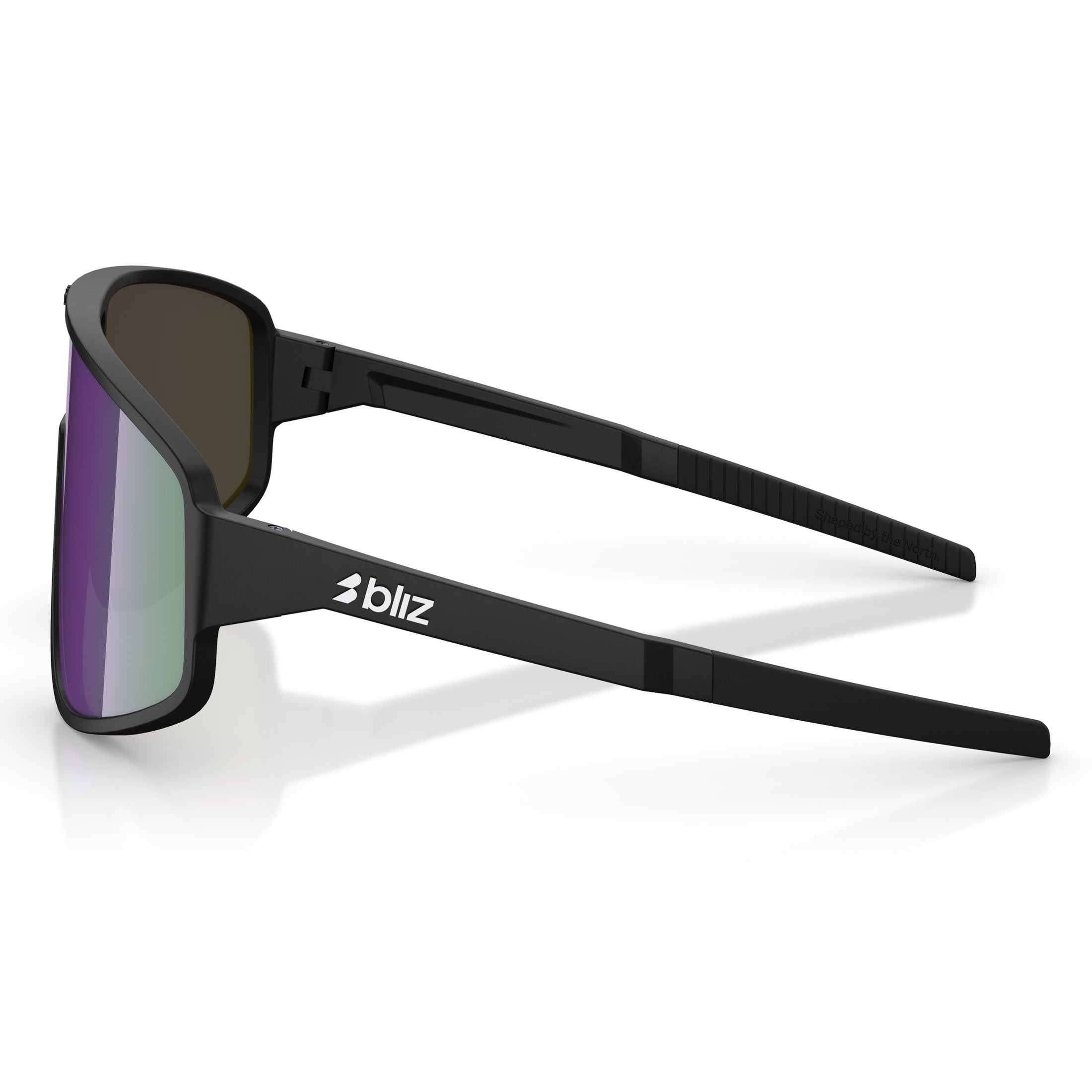 Occhiali Bliz A004 - Matte Black Brown Purple Multicolor Bliz