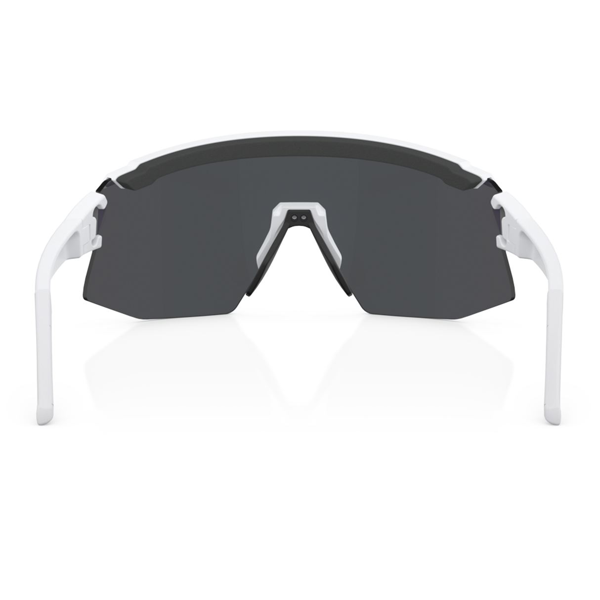 Occhiali Bliz Breeze - Matte White Smoke Blue Bliz