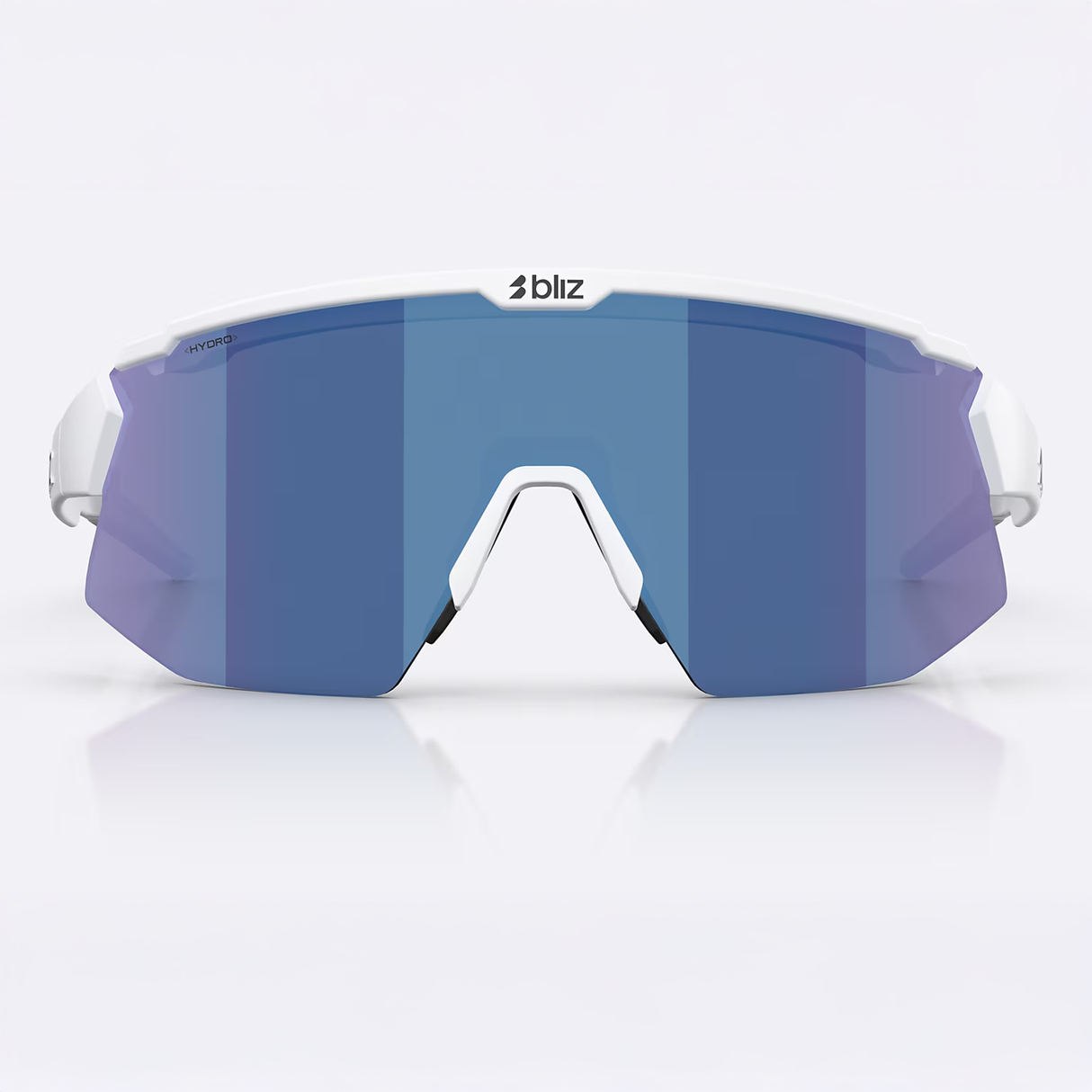 Occhiali Bliz Breeze - Matte White Smoke Blue Bliz