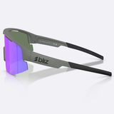 Brille Bliz Matrix - Matte Grey Smoke Purple Multicolor