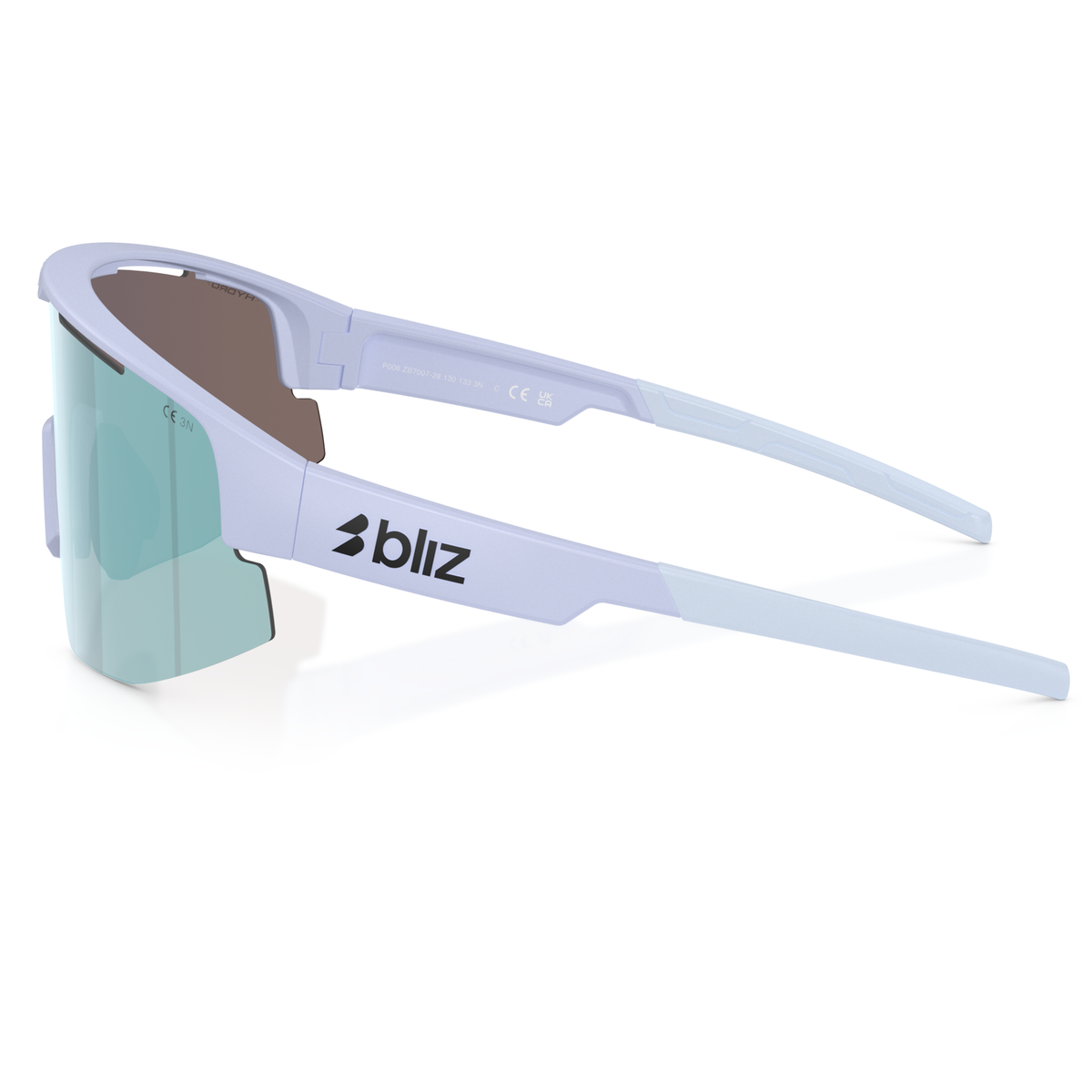 Lunettes Bliz Matrix Small - Matte Lavender Smoke W Ice Blu Multi
