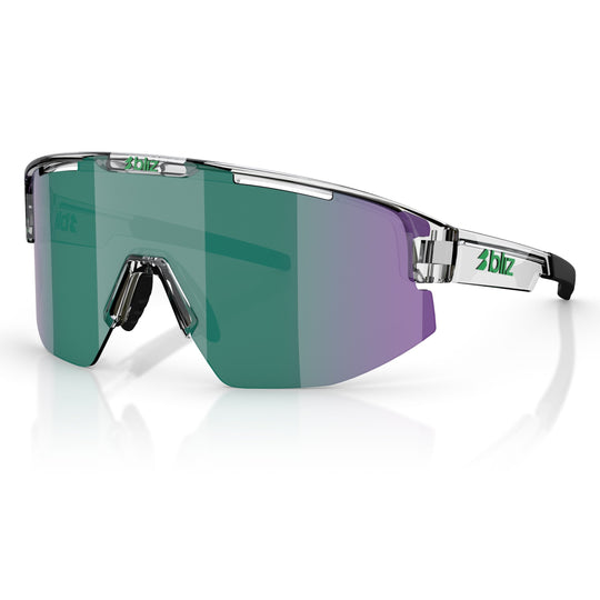 Bliz Matrix Small sunglasses - Transparent White Green