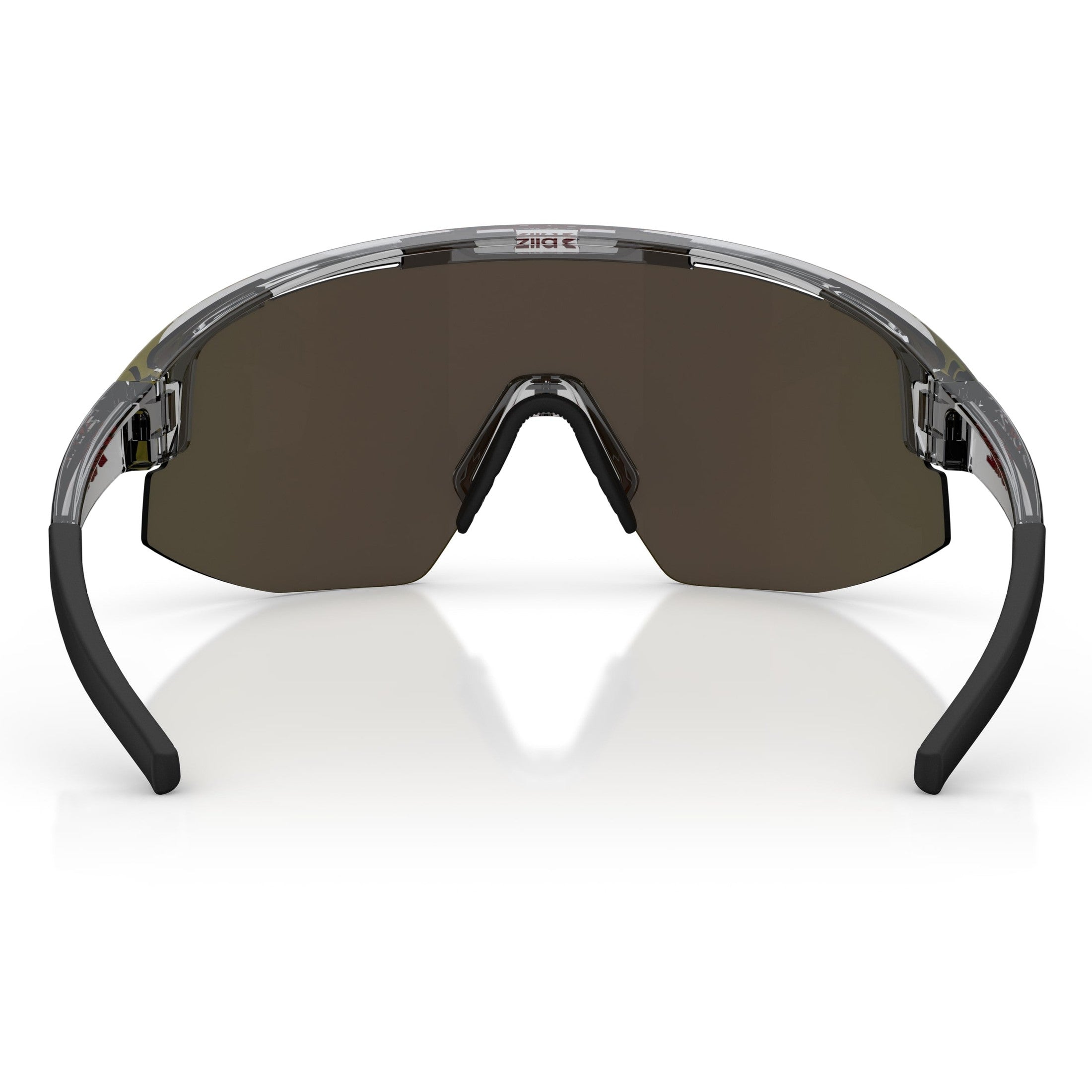 Occhiali Bliz Matrix - Transparent Dark Grey Red Bliz