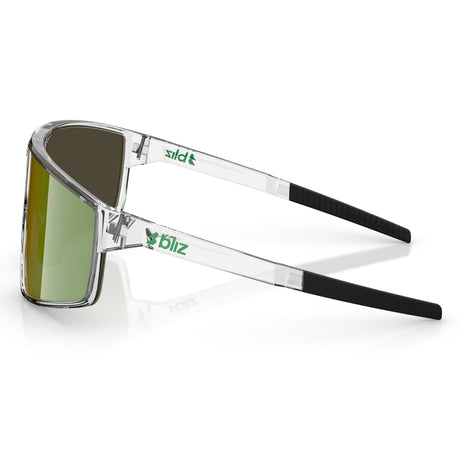 Occhiali Bliz P002 Small - Transparent White Green Bliz