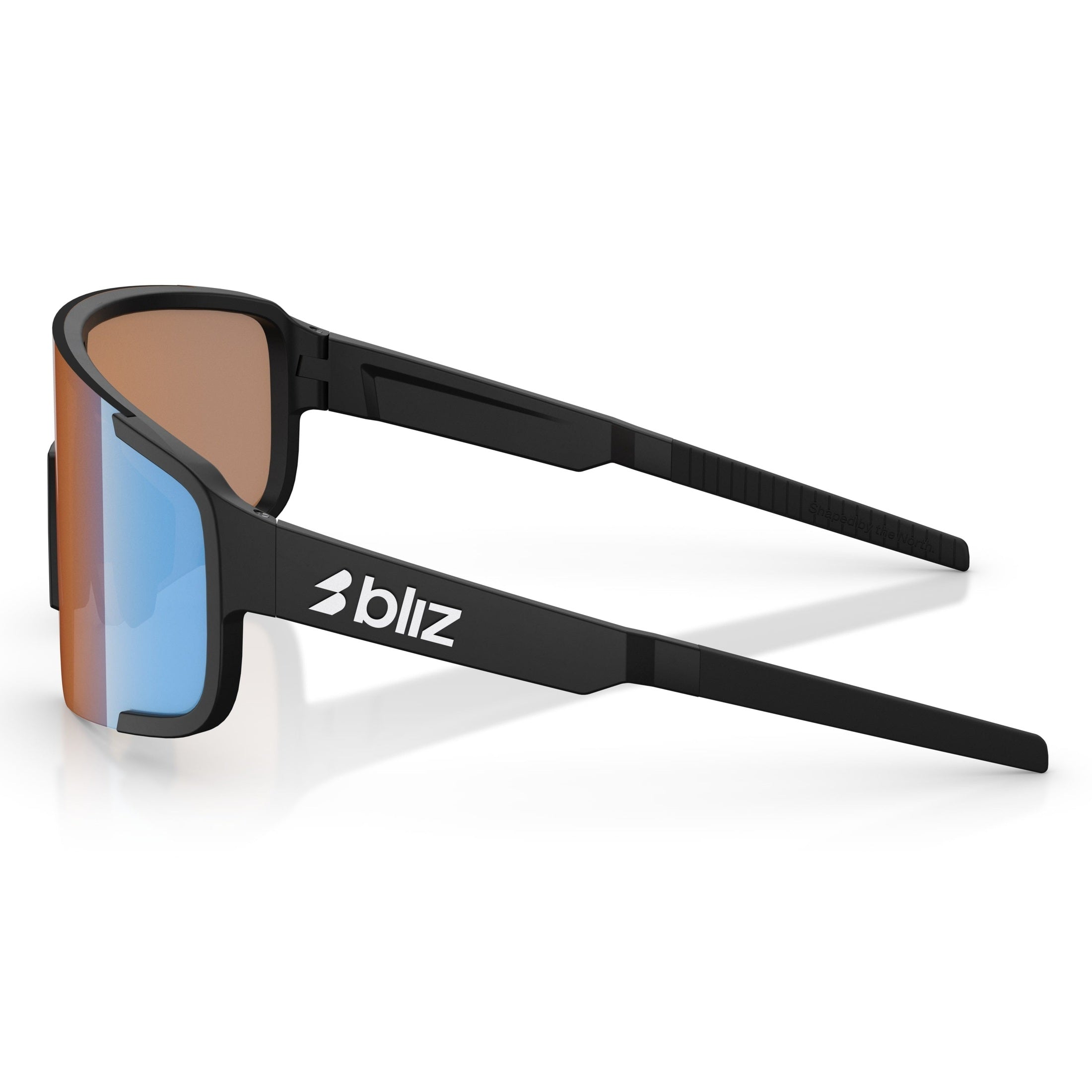 Occhiali Bliz P003 - Matte Black Coral-Orange Mirror Bliz