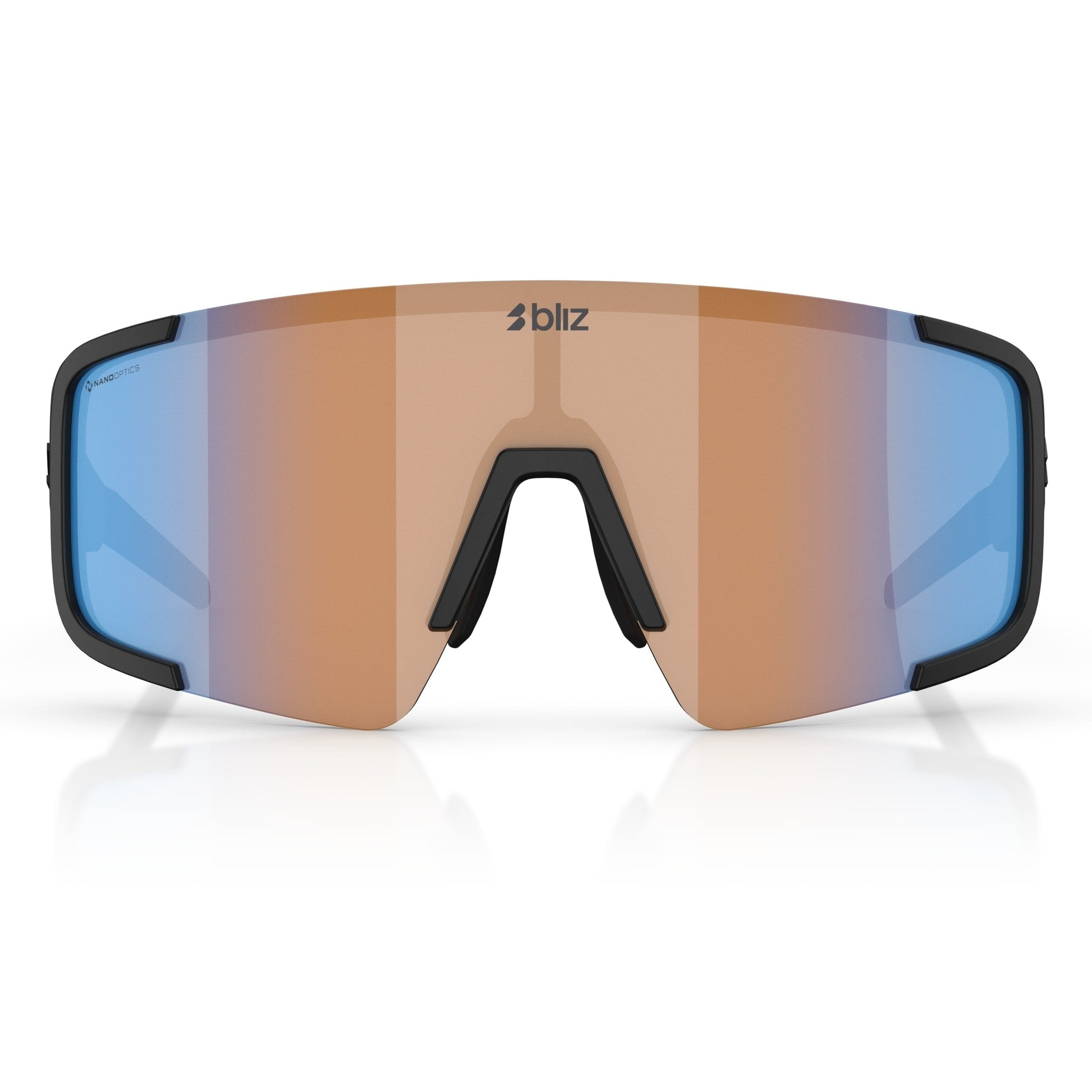 Occhiali Bliz P003 - Matte Black Coral-Orange Mirror Bliz