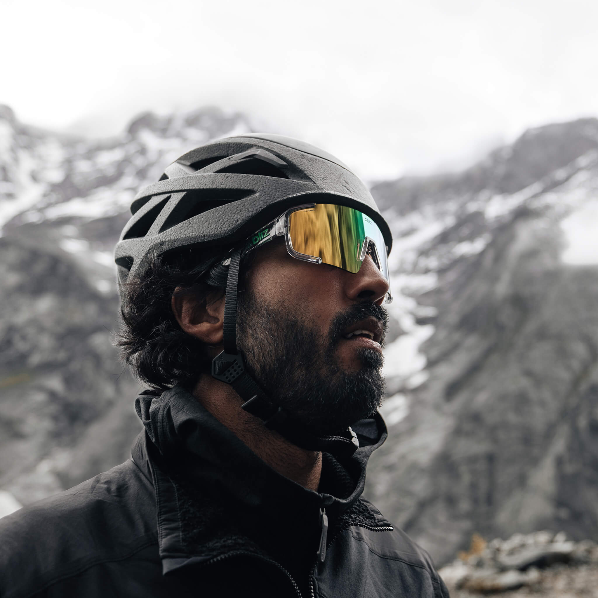 Occhiali Bliz P003 Small - Transparent White Green Bliz