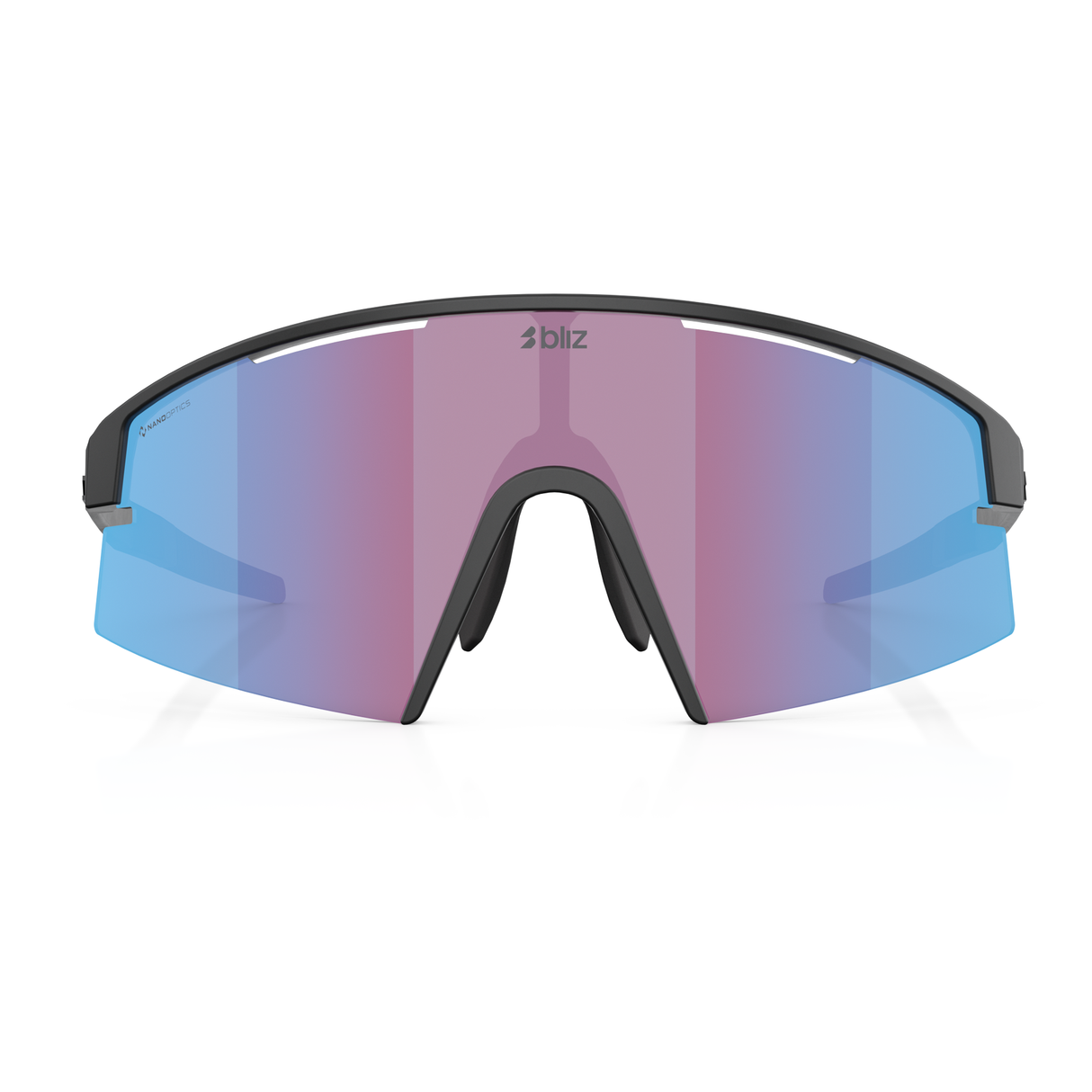 Lunettes Bliz P006 - Matte Black Nano Optics Violet/Blue