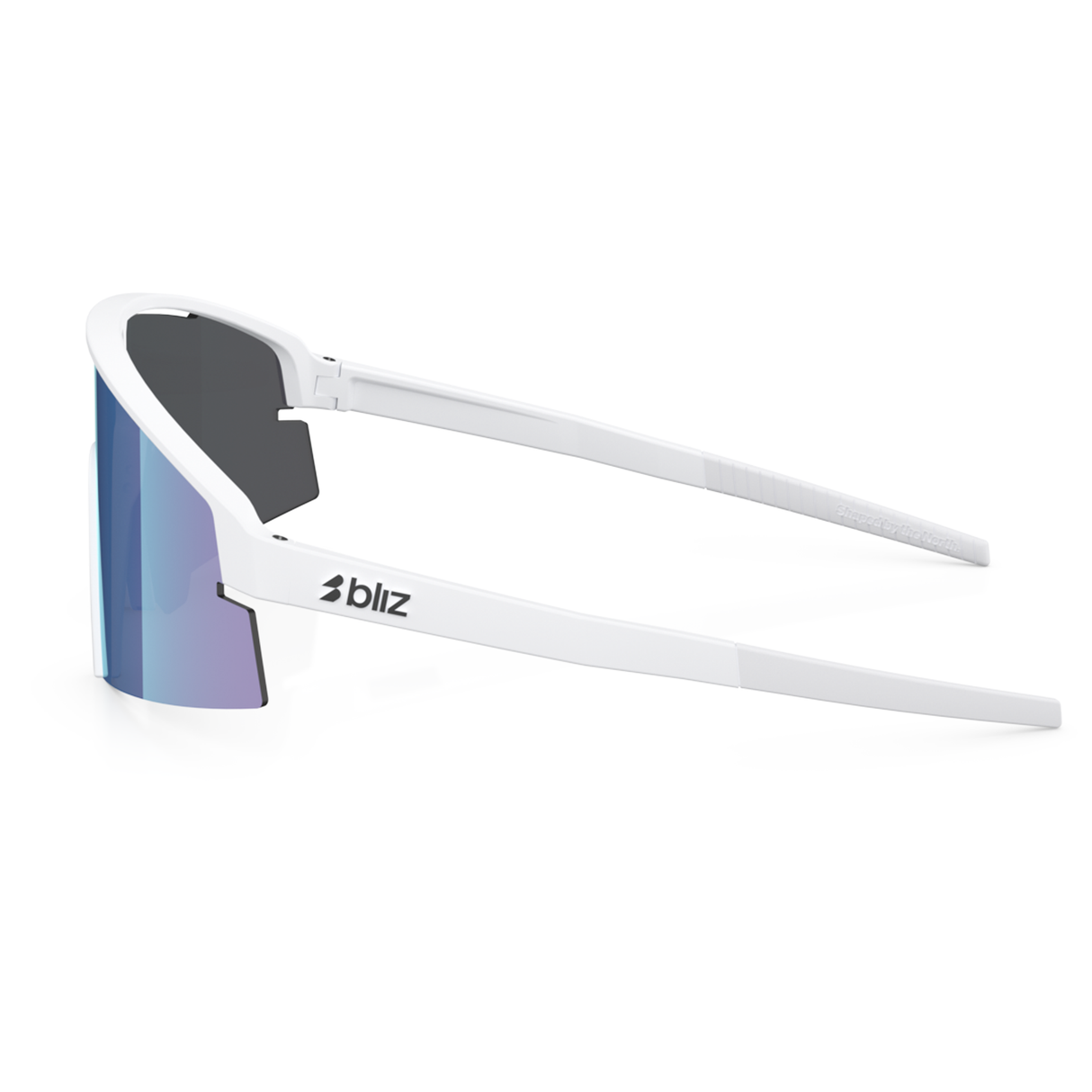 Occhiali Bliz P006 - Matte White Smoke Blue Bliz