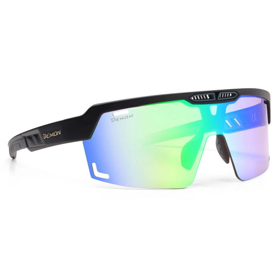 Demon Speed Vent sunglasses - Matt Black Green