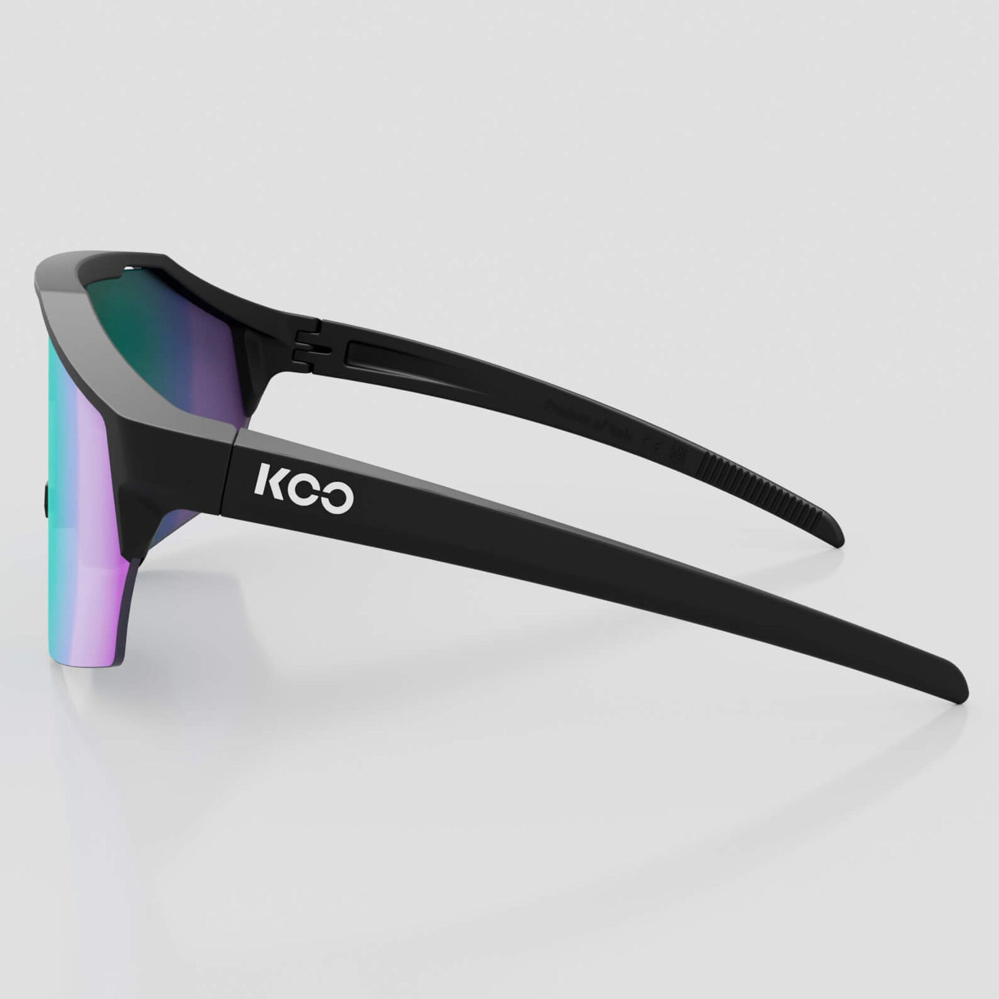 Occhiali KOO Alibi Large - Black Matt Green Photo KOO