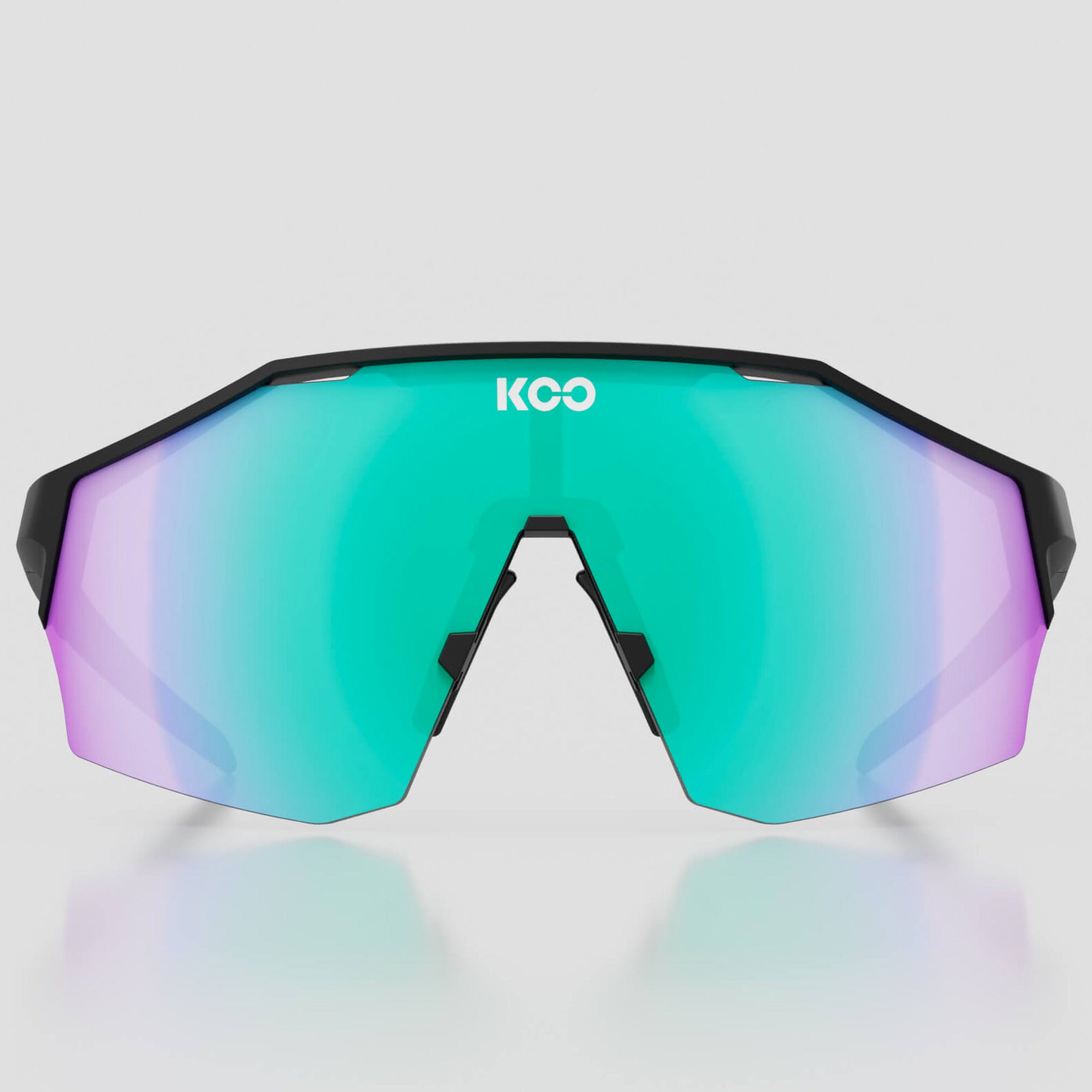 Occhiali KOO Alibi Large - Black Matt Green Photo KOO