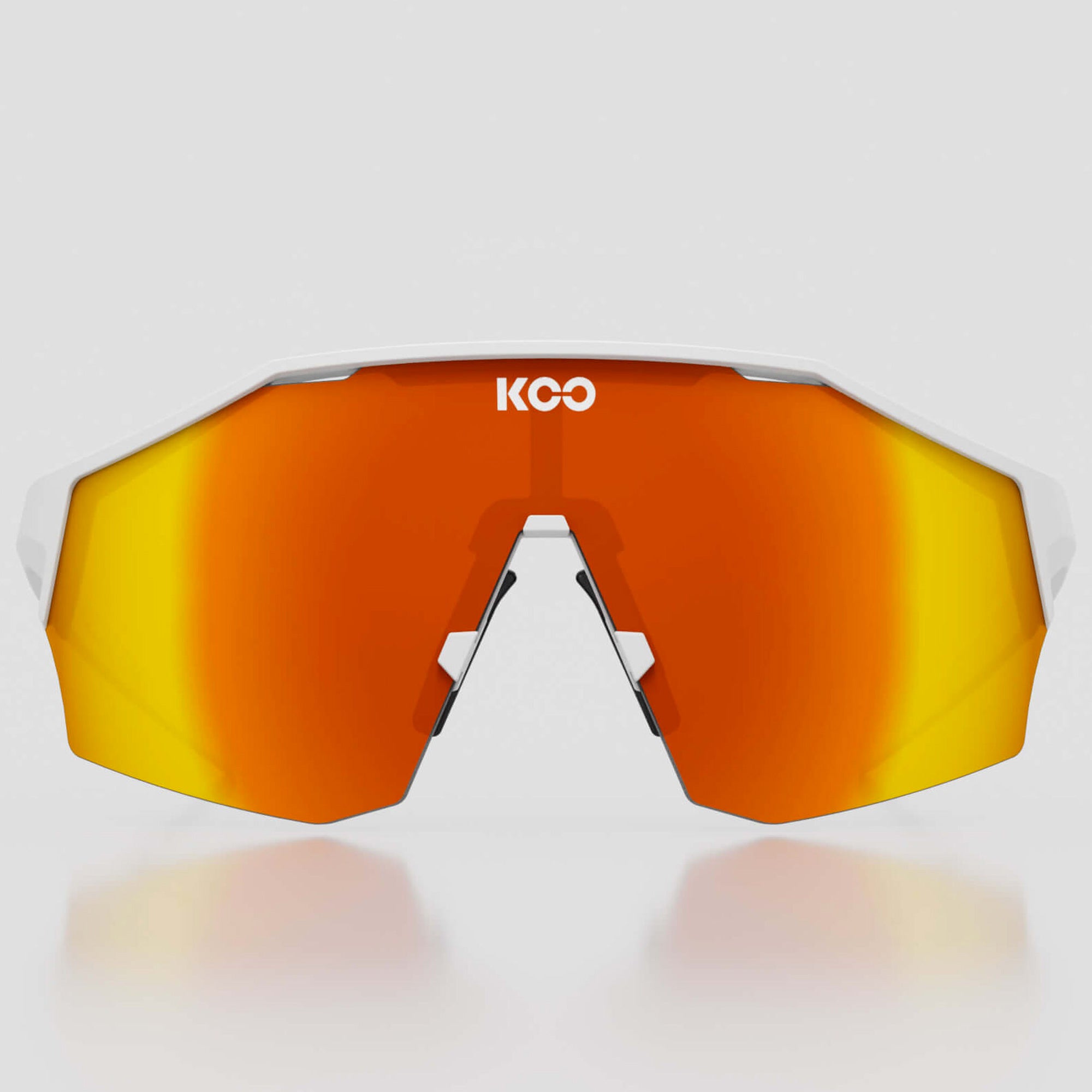 Occhiali KOO Alibi Large - White Matt Red KOO