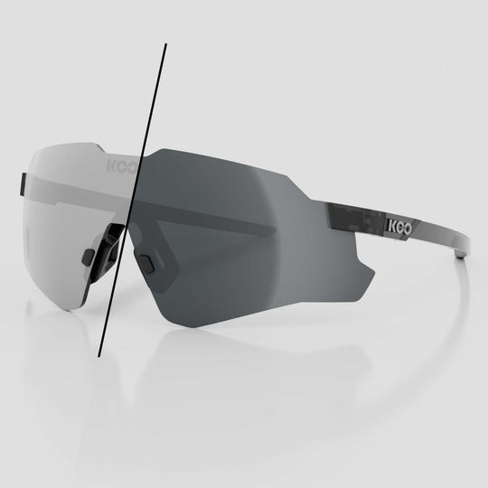 KOO Nebula sunglasses - Black Glass Graphite Photo